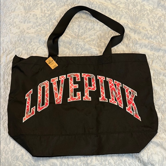 PINK Handbags - PINK Victoria's Secret Black Tote Bag